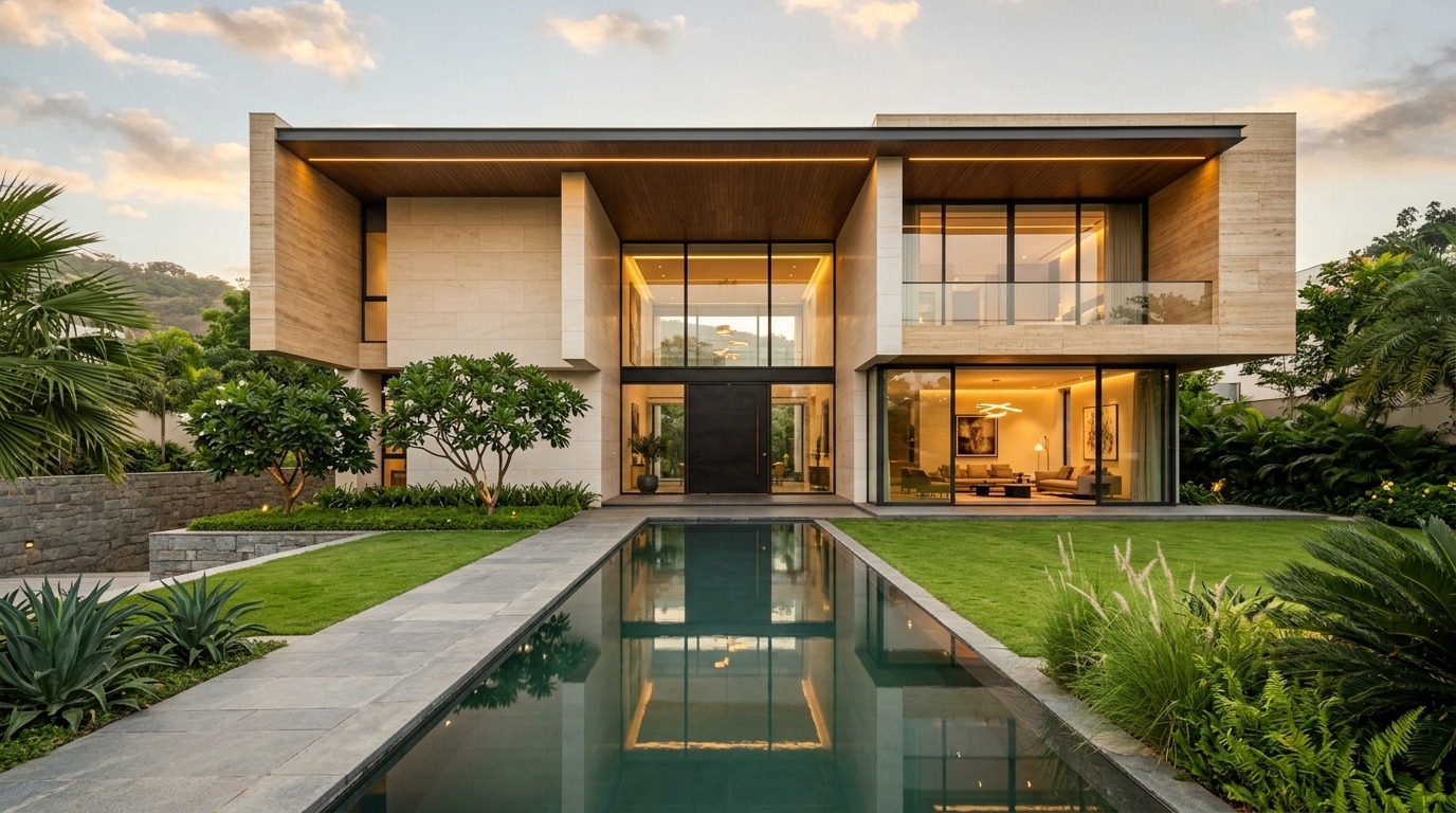 KRIA private residential architecture in Hyderabad
